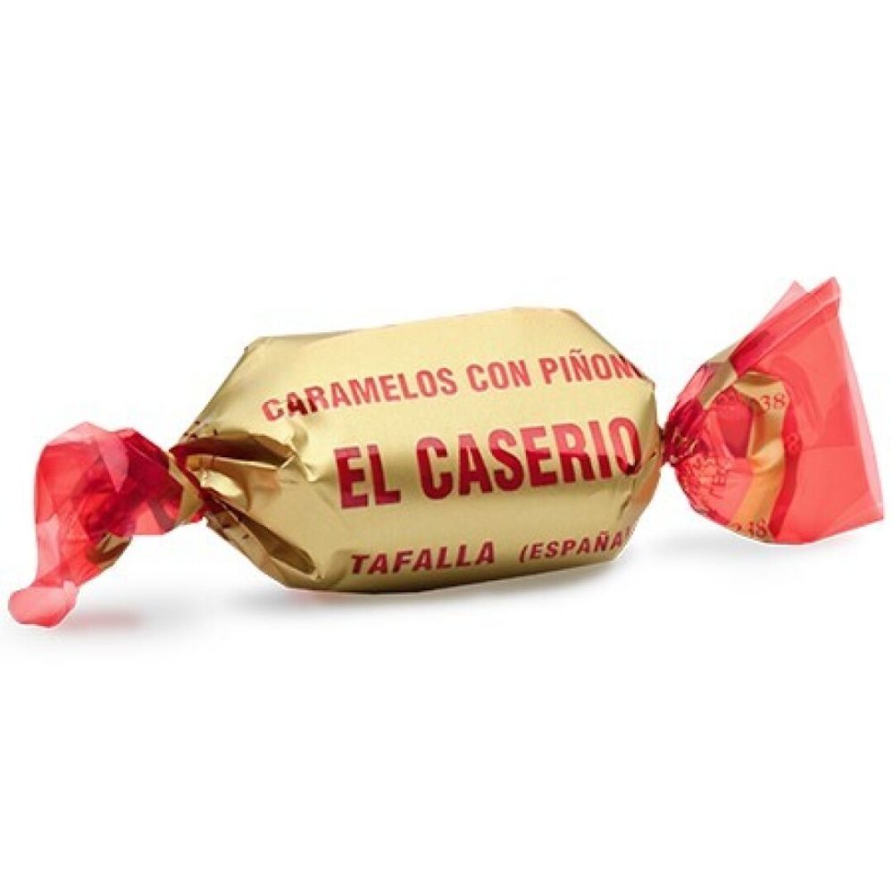 El Caserio Con Piñones 115uds  B/1kg Caramelos a Granel con Azúcar