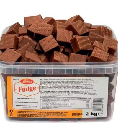 Agruconf LONKA Chocolate Old English 2kg Caramelos a Granel con Azúcar