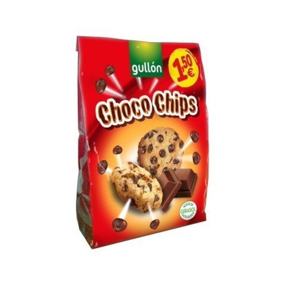 Gullon CHOCO Chips 175 grs  10 uds.- **1.50eur** Galletas y Cereales