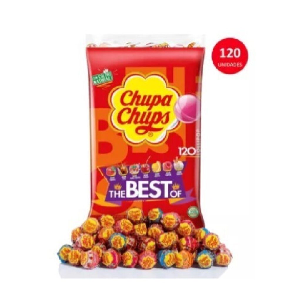 CHUPA Chups **Bolsa** Original 120uds.- Piruletas