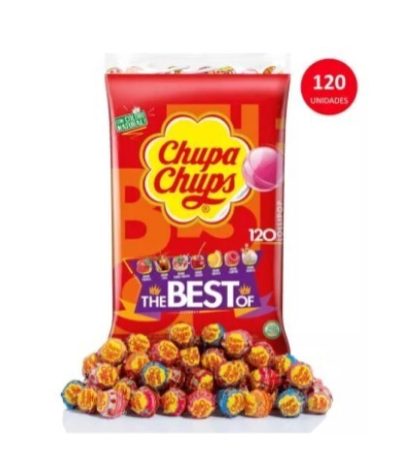 CHUPA Chups **Bolsa** Original 120uds.- Piruletas