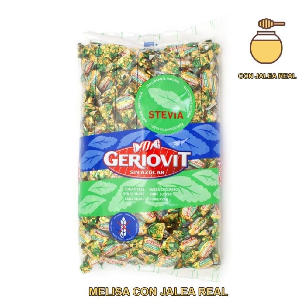 GERIOVIT S/Az. Melisa con Jalea Real B/1Kg. Caramelos a Granel sin Azúcar