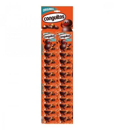 CONGUITOS Negros -20grs.-24uds. Grageas de Chocolate