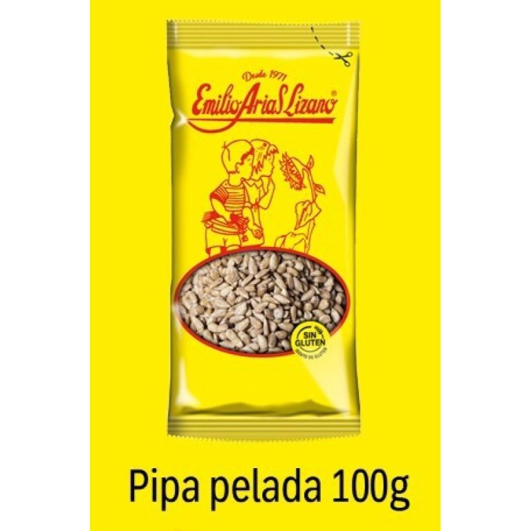 E.Arias Pipas Peladas 100grs **PVPR. 1€**  8uds Pipas