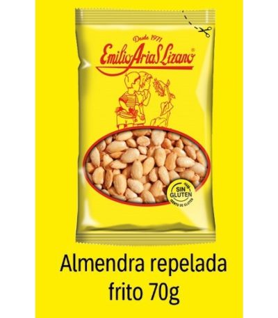 E.Arias Almendra Rep. Frita 70grs **PVPR. 1.5€**  8uds Frutos Secos