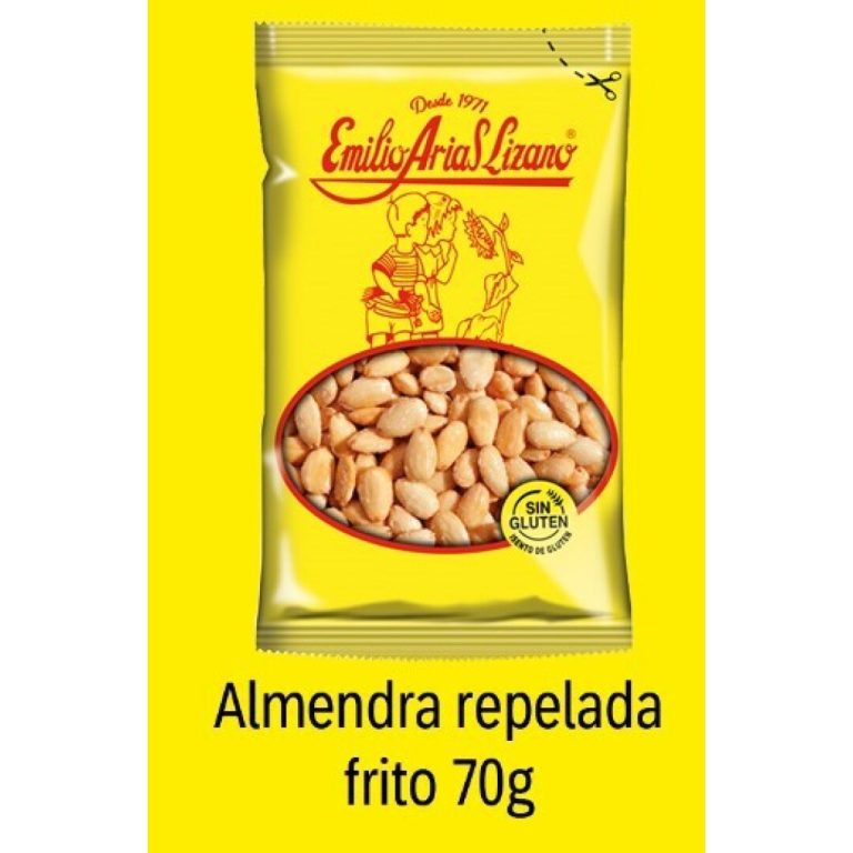 E.Arias Almendra Rep. Frita 70grs **PVPR. 1.5€**  8uds Frutos Secos