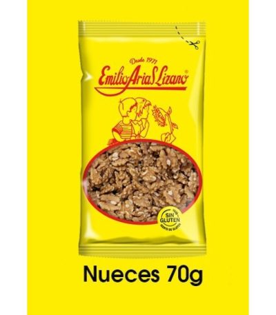 E.Arias Nueces 70grs **PVPR. 1.5€**  8uds Frutos Secos
