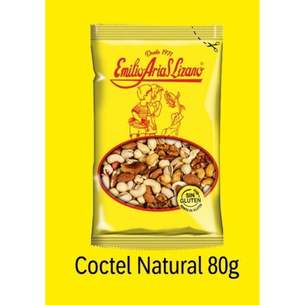 E.Arias Coctel Natural  80grs **PVPR. 2€**  8uds Frutos Secos