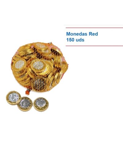 Nav. MONEDAS Red 500grs 150uds Chocolatinas