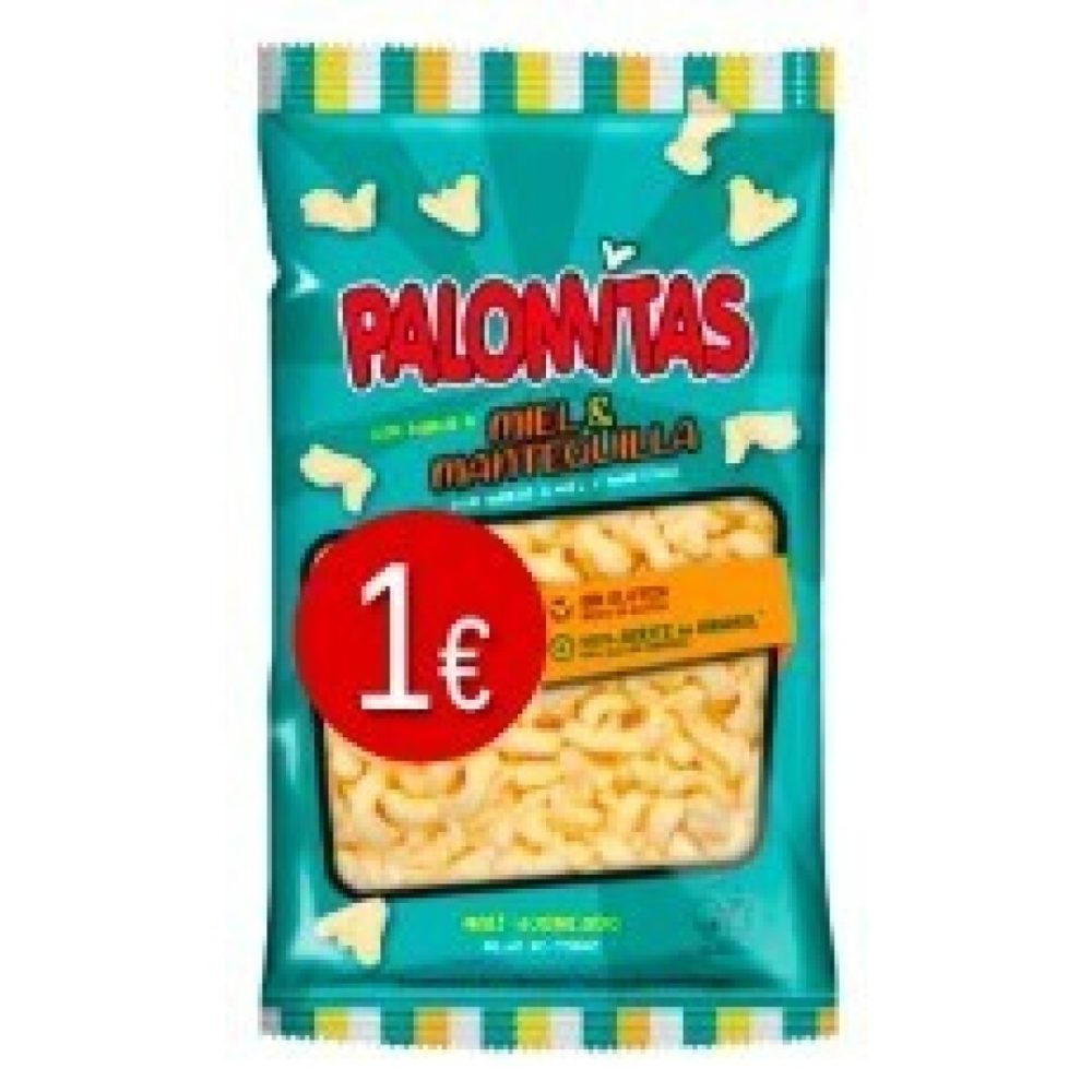 Aspil  PVP1€ Aliment. **Verdes** PALOMITA Miel&Mant.  85grs Patatas