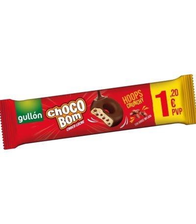 Gullon HOOPS NEGRO Chocobom  128grs  **1.20eur** 18 uds.- Galletas y Cereales