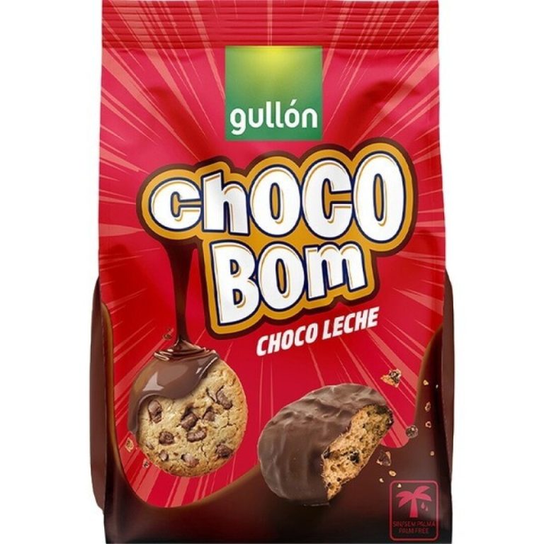 Gullon CHOCO BOM NEGRO 100gr 12uds.- Galletas y Cereales