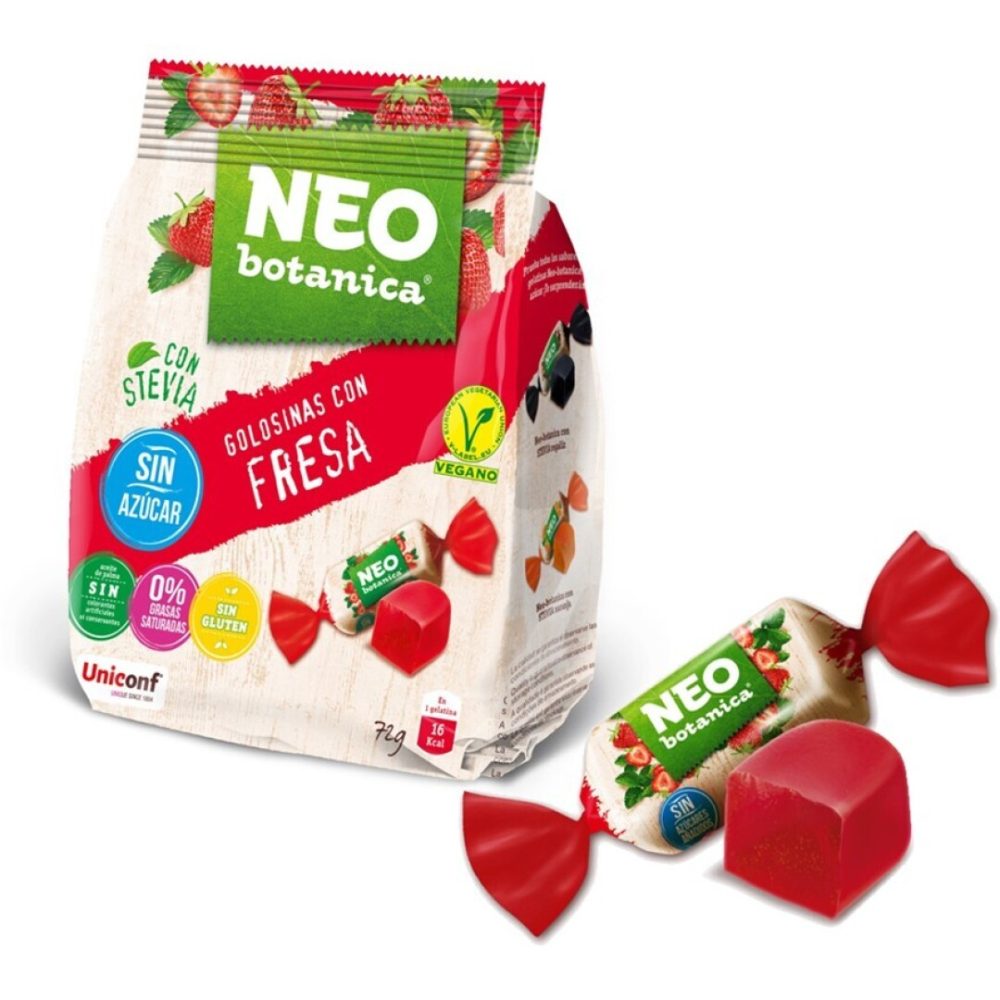 Uniconf Neo Botanica Fresa S/az. Vegan (125uds) 1kg Sin categorizar
