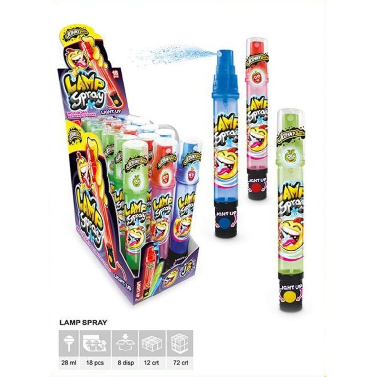 SH LAMP SPRAY 18UDS. Juguetes con Golosinas
