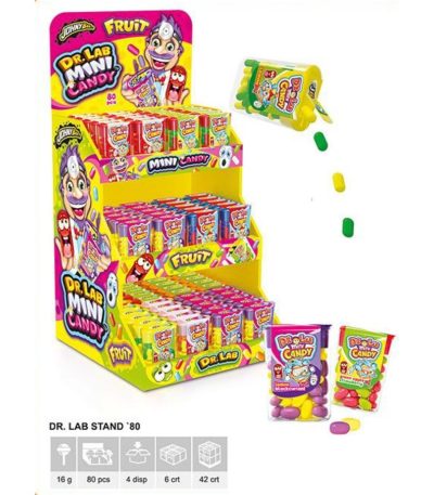 SH Exp. DR.LAB MINI CANDY  80uds Juguetes con Golosinas