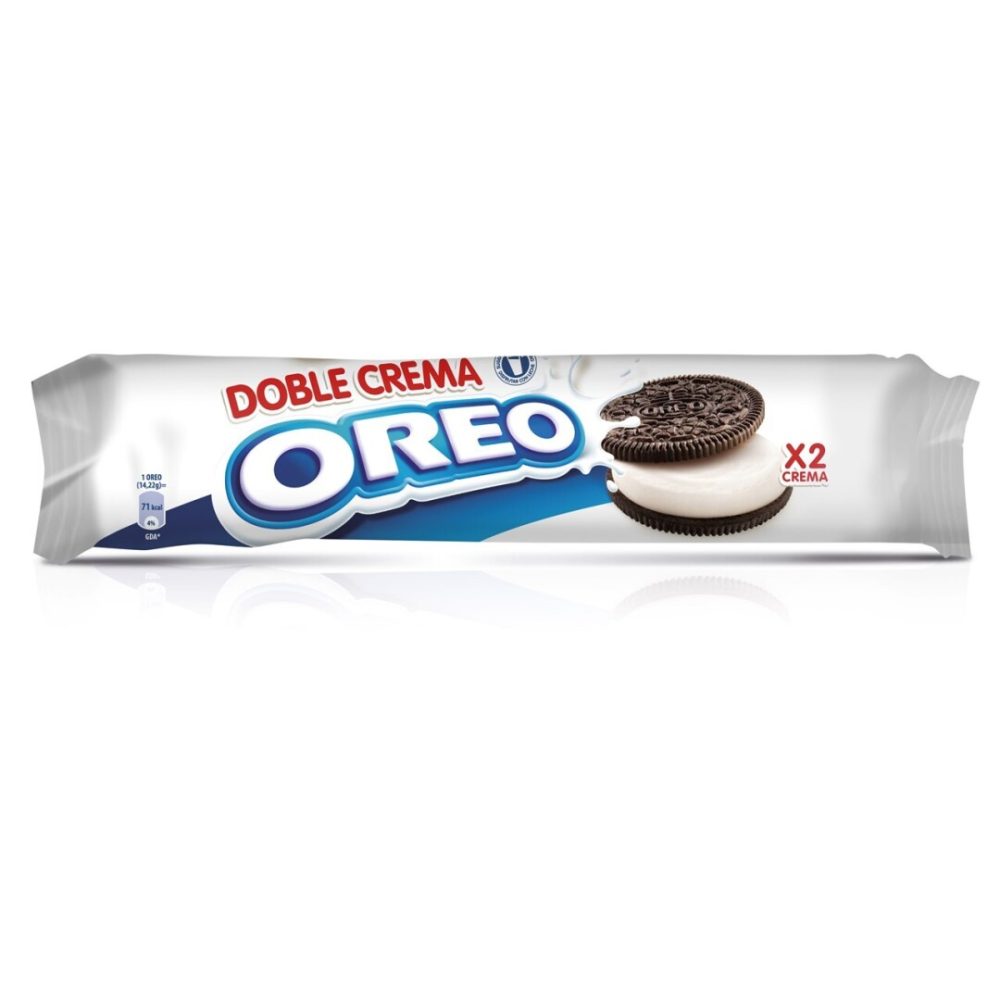 OREO RODILLO DOBLE CREMA 157GRS 16UDS Galletas y Cereales