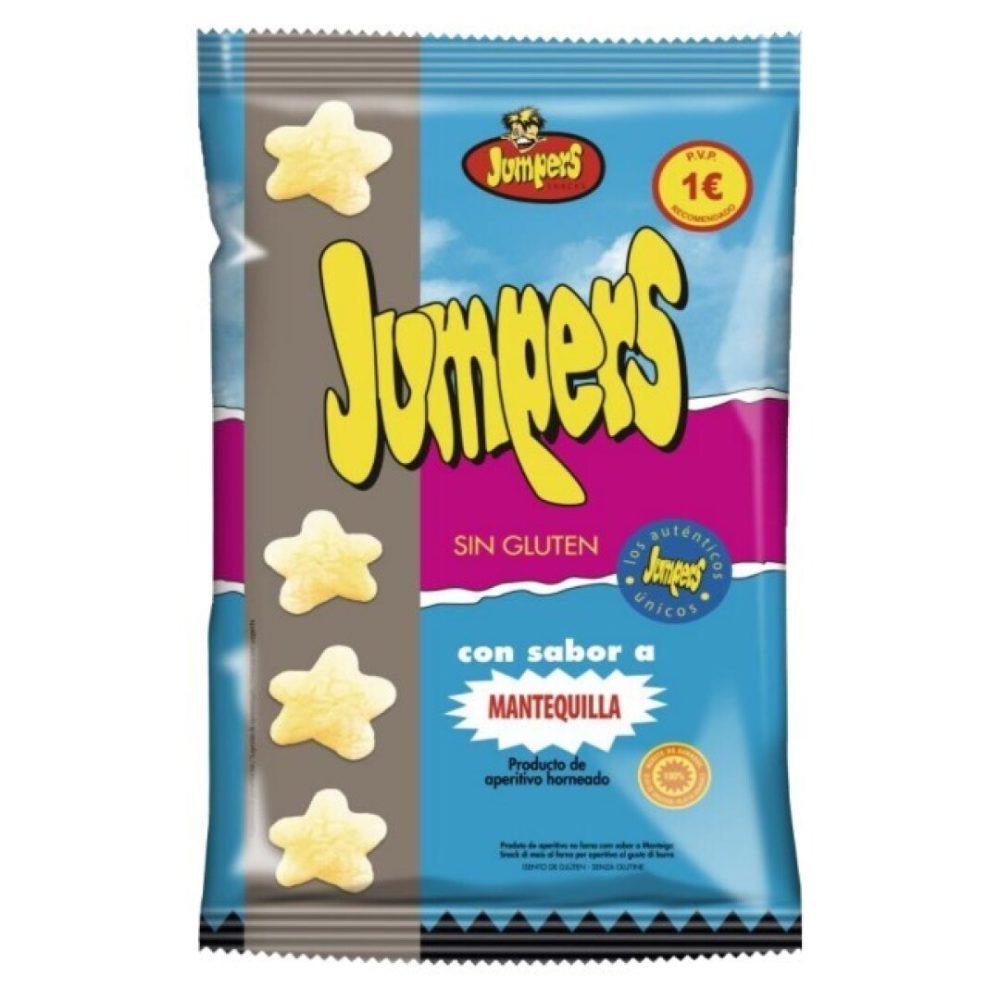 Jumpers PVP 1€ Mantequilla 75grs 14uds- Patatas