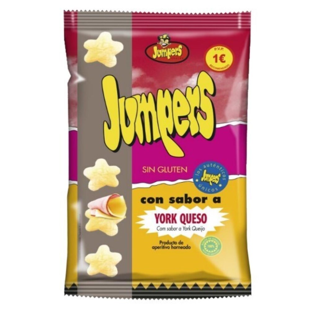 Jumpers PVP 1€ Yorkqueso 75grs 14uds- Patatas