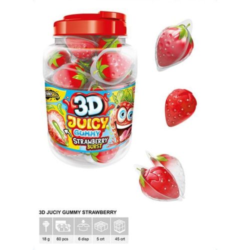 SH JUICY DUMMY STRAWBERRY 3D Bote 60uds Sin categorizar