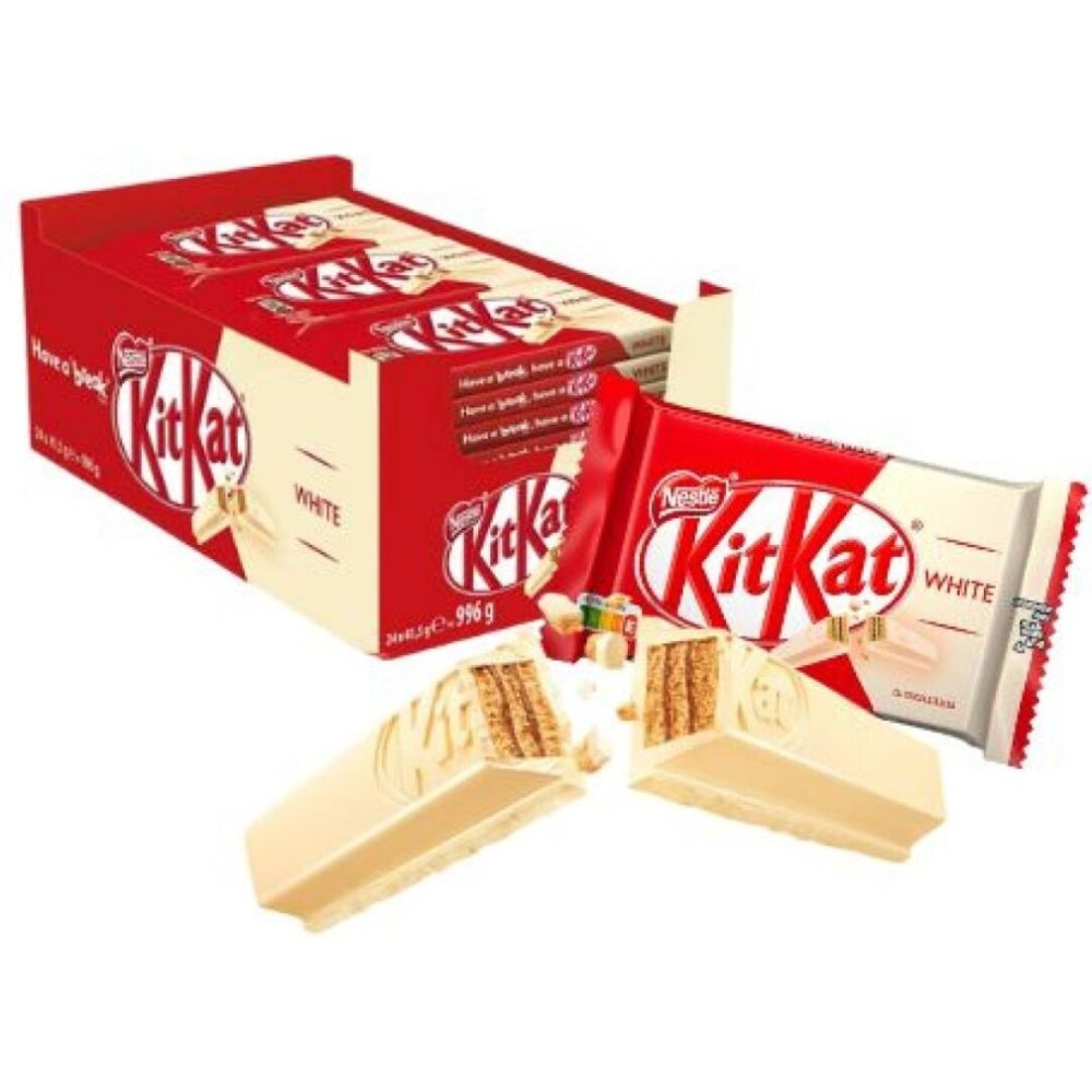 Nestle KIT KAT BLANCO 45grs.24uds. Chocolatinas