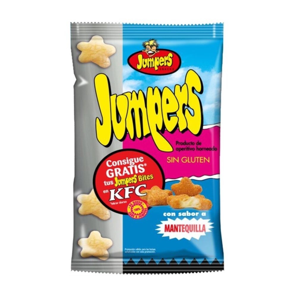 LS Alimentacion **KFC**  Jumpers Mantequilla 90grs 12 uds.- Patatas