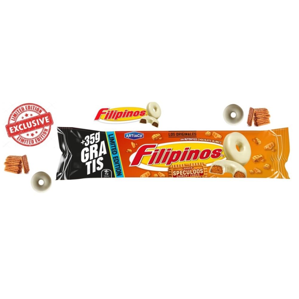 Cuetara FILIPINOS SPECULOOS 83+35grs  12uds.- Galletas y Cereales