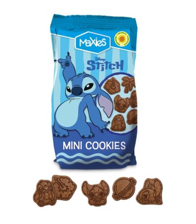 MINI Cookies LILO & STITCH Cacao 100 grs.-12 uds.- Galletas y Cereales