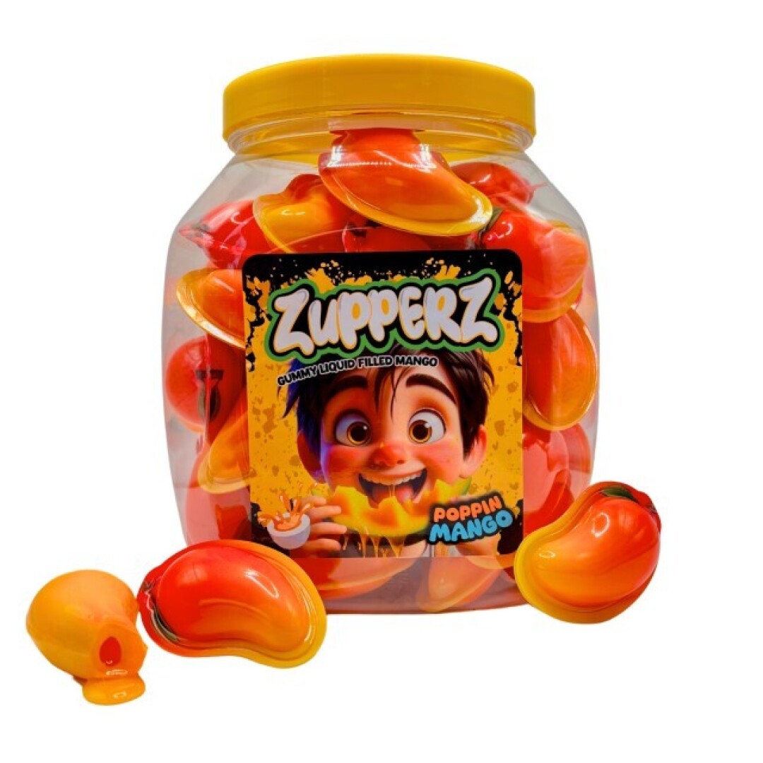 KRC ZUPPERZ Mango 18grs 50uds GELATINAS