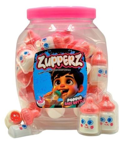 KRC ZUPPERZ Biberon 18grs 50uds GELATINAS