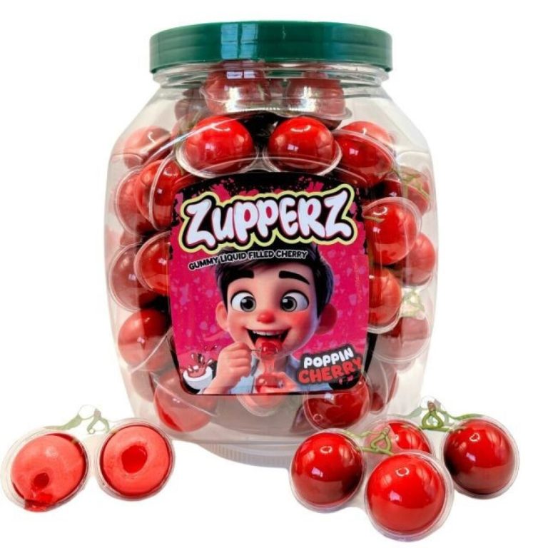 KRC ZUPPERZ Cerezas 18grs 50uds GELATINAS