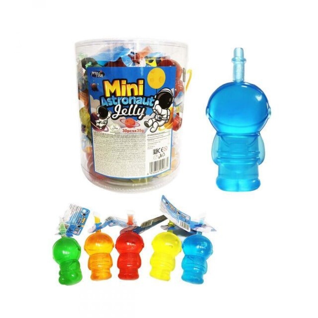 KRC MINI ASTRONAUTA JELLY  35grs 30uds Sin categorizar