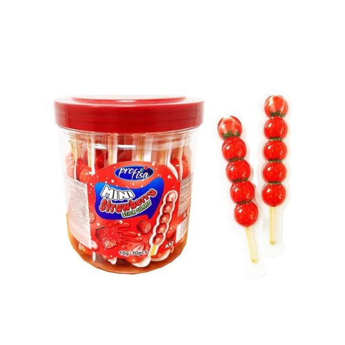 KRC ZUPPERZ MINI FRESAS Stick Gummy 10grs 30uds Sin categorizar
