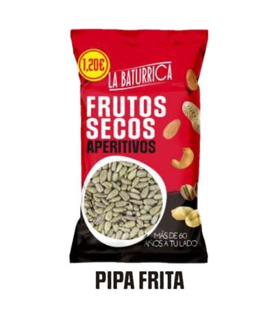 Baturrica PVP 1.20€  Pipas Peladas Frita  130grs  **12uds** Frutos Secos
