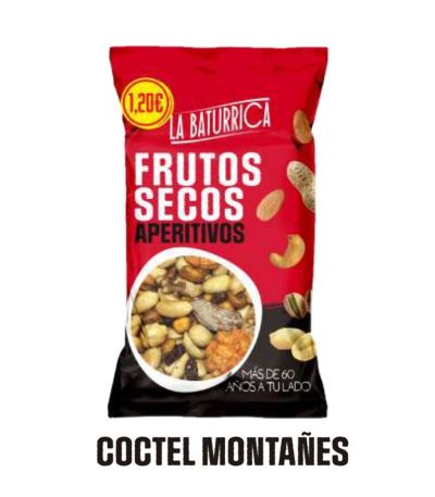 Baturrica PVP 1.20€  Montañes Coctel  115grs  **12uds** Frutos Secos