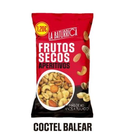 Baturrica PVP 1.20€  Balear Coctel  100grs  **12uds** Frutos Secos