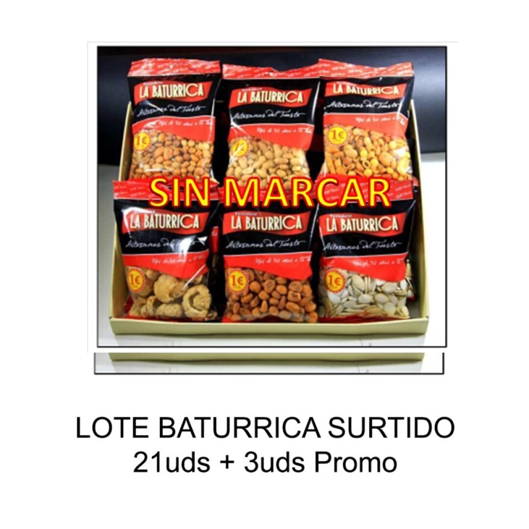 Lote Baturrica Frutos Secos ***Sin Marcar*** 21+3 uds.- Sin categorizar