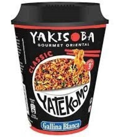 Gallina B. YAKISOBA CLASSIC 93g  Caja 8uds Fideos instantáneos