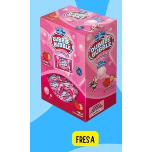 DUBBLE BUBBLE Fresa  **Caja 100 uds** Sin categorizar