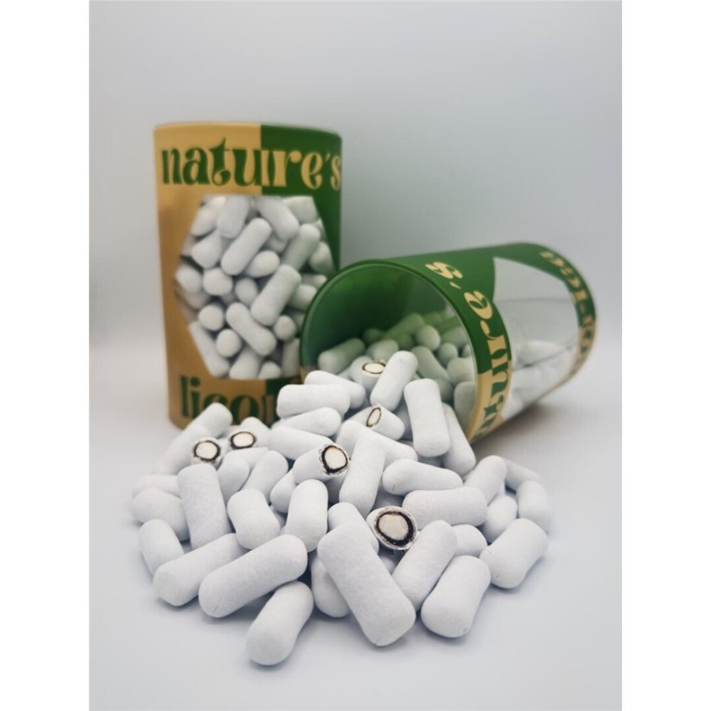 CFV Tarrito 500grs TIZAS BLANCAS Regaliz REGALIZ GRAGEAS