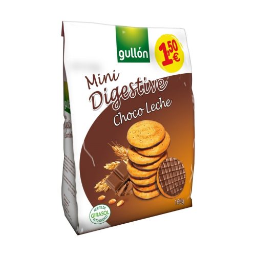 Gullon Mini DIGESTIVE ChocoLeche 160 grs 10 uds.- **1.50eur* Sin categorizar