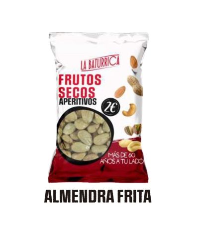 Baturrica PVP 2€  Almendra Frita 80grs  **12uds** Frutos Secos