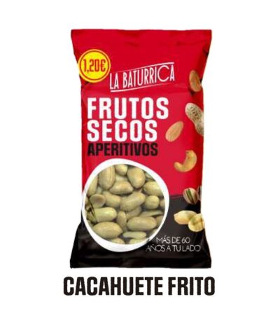 Baturrica PVP 1.20€  Cacahuete Rep. Frito  140grs  **12uds** Frutos Secos