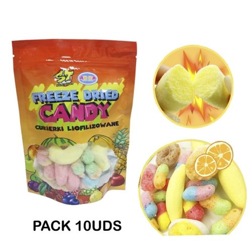 SH FREEZE DRIED CANDY Liofilizadas 60grs **Pack 10uds** Golosinas en Bolsitas