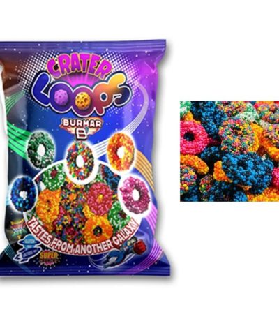 BURMAR LOOPS Crunchy Asteroides Surtidos 1kg Golosinas grageadas
