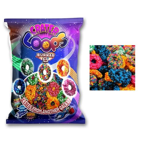 BURMAR LOOPS Crunchy Asteroides Surtidos 1kg Golosinas grageadas