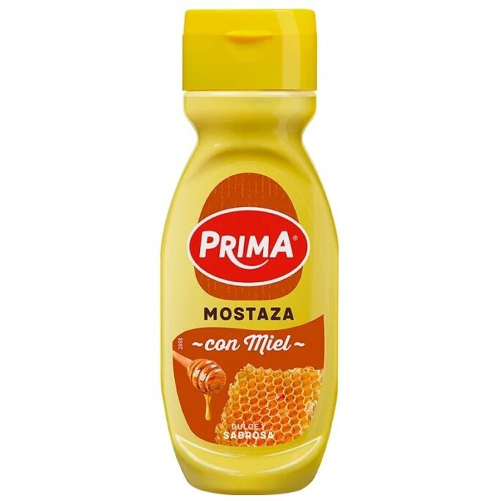 PRIMA SALSA MIEL MOSTAZA 285GR  (C/12UDS) 1ud Salsas