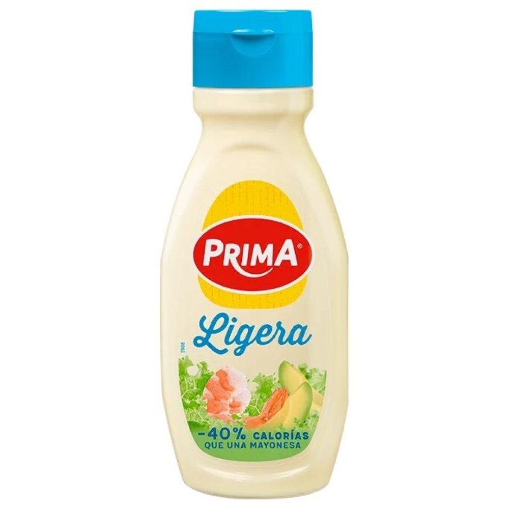 PRIMA SALSA LIGERA MAYONESA 390ML  (C/12UDS) 1ud Salsas