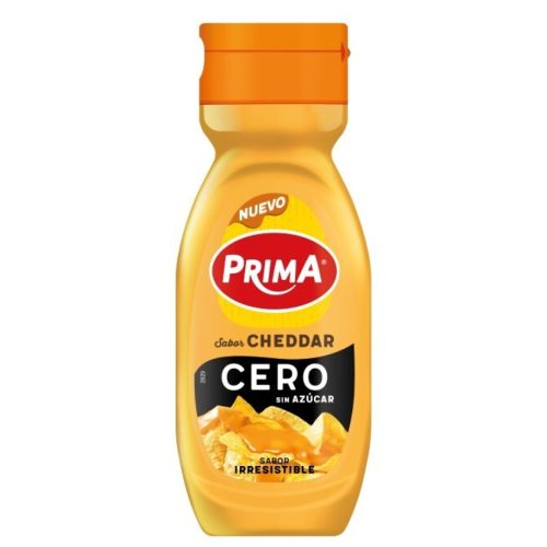 PRIMA SALSA CHEDDAR **CERO**  260GRS  (C/12UDS) 1ud Sin categorizar