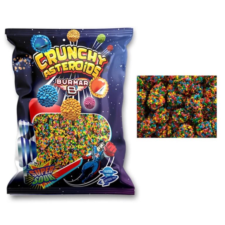 BURMAR Moras DISCO Multicolor Crunchy Asteroides 1kg Golosinas grageadas