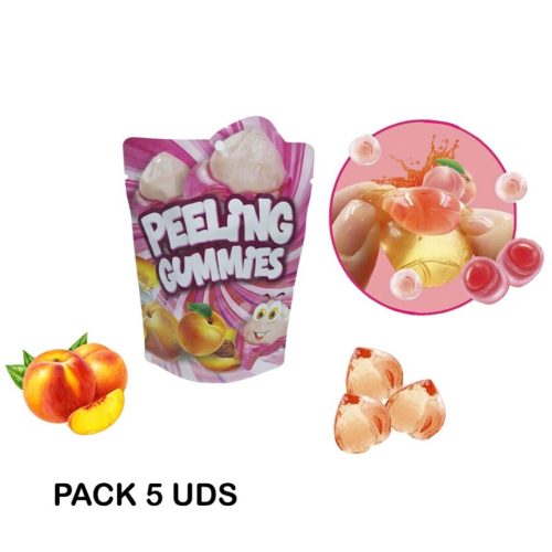 SH PEELING GUMMIES Peach Melocoton 130grs **Pack 5uds** Sin categorizar